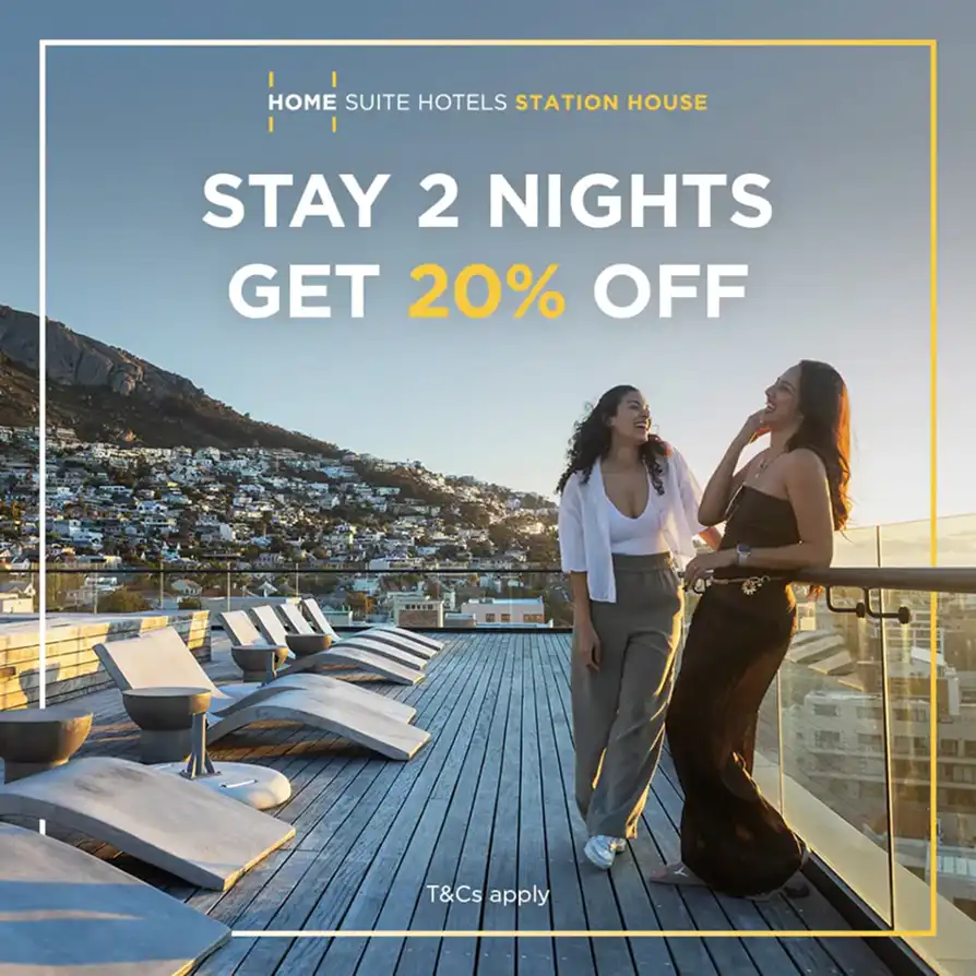 Stay 2 Nights, Get 20% Off promotion for Home Suite Hotels Station House