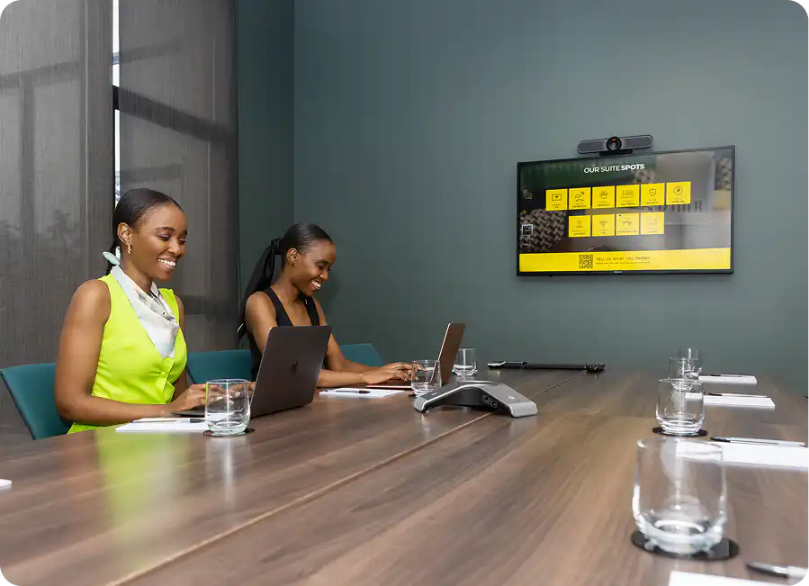 Corporate meeting room at Home Suite Hotels Rosebank